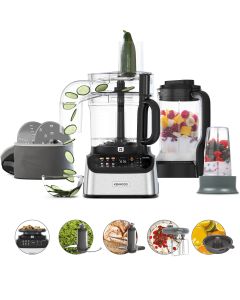 Kenwood FDM73850SS Multipro Onetouch Robot da cucina e frullatore - 3 lt - argento/nero