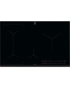Electrolux EIL83443 Piano induzione 80 cm - Vetroceramica ad induzione - Nuova piattaforma - 4 zone cottura ad induzione di cui 2 Infinite - Funzione Bridge