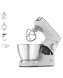 Kenwood KVC65.001SI Titanium Chef Baker Planetaria da 5 l - silver
