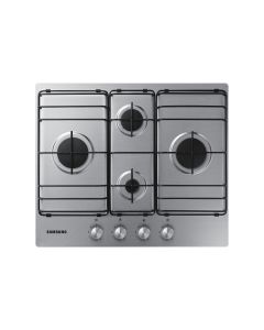 Samsung NA64H3110BS/T1 Piano cottura Rombo 4 fuochi 2 bruciatori rapido 3,3 Kw Finitura acciaio AISI 304