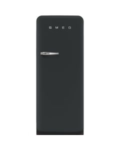 Smeg Frigorifero monoporta anni50 FAB28RDBLV3 finitura black velvet da 60 cm cerniera a DX A+++