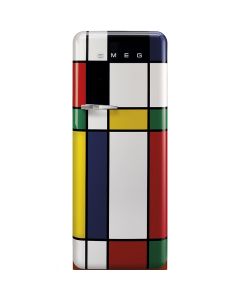 Smeg Frigorifero monoporta anni50 FAB28RDMC3 finitura multicolor da 60 cm cerniere a DX