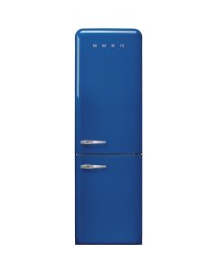 Smeg Frigorifero combinato anni50 FAB32RBE3 finitura blu da 60 cm cerniera DX
