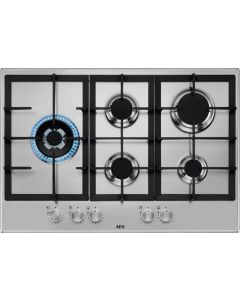 AEG HGB75520SM Piano Cottura a Gas Acciaio Inox da 75cm