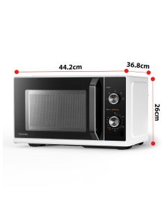 Toshiba MW3MM20PFWH Forno Microonde 800W 20Lt Bianco