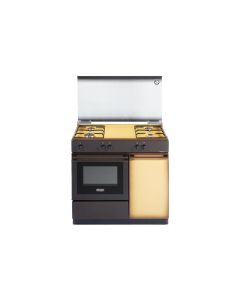 Delonghi SGK 854 N Cucina Gas 4 Fornelli con Forno a Gas da 90 cm Rame