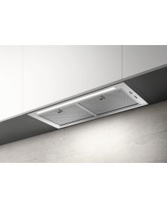 Elica PRF0181963 FOLD S GR/A/72 Cappa Incasso 80 cm Aspirante - Acciaio Inox - Pulsantiera elettronica 3V-I. - Portata 710 m3/h - 53 -66db (A) - Assorbimento 257 W. - STRIP LED 1X7W - Classe B