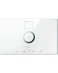 Elica PRF0146213A NIKOLATESLA SWITCH WH/F/80 Piano cottura induzione con cappa integrata Filtrante 80 Cm. Bianco
