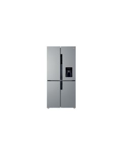Grf CC83836DX Frigorifero Side By Side Cross Door Finitura Inox Da 83.6 Cm - Con Dispenser Acqua