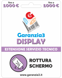 Garanzia 3 Display 1000