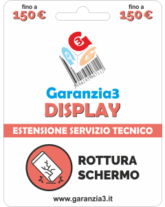 Garanzia 3 Display 150
