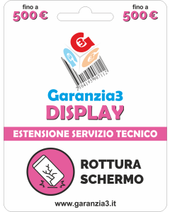 Garanzia 3 Display 500