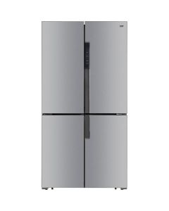 GRF CB91832X Frigorifero side by side CROSS DOOR, classe A+, TOTAL NO FROST, finitura frontale acciaio inox spazzolato, Capacità netta totale 451 lt