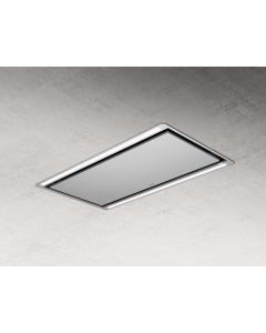 Elica PRF0146247 HILIGHT NO MOTOR IX/A/100 Cappa a soffitto da 100 cm verniciabile e cornice inox versione Aspirante ( senza motore )