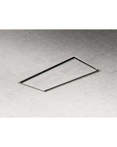 Elica PRF0146250 Illusion H30 PAINT/A/100 cappa a soffitto da 100 cm verniciabile e cornice inox versione Aspirante