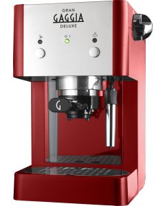 Gaggia Macchina Caffe Gran Gaggia De Luxe Red Ri8425/11, 1025W, Pressione 15 Bar C