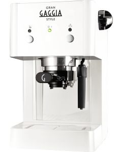 Gaggia Macchina Caffe Gran Gaggia Style White Ri8423/21, 1025W, Capacita 1 Lt, Pressione 15 Bar