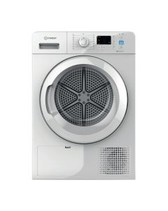 Indesit YTM1091REU Asciugatrice, Push&GO, 9kg, A+, White, Universale, easy creaning, display LED, porta bianca
