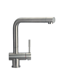 Schock Aquainox SXINOXIX - Miscelatore monocomando acciaio inox massiccio