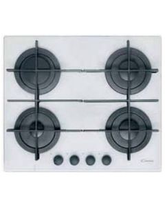 Candy Piano Cottura CVG64STGB a Gas da 60 cm 4 Fuochi Gas Colore Biancocod.33801466