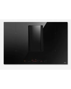 Elica PRF0193270 ALPHA B BL/A/78 Nikolatesla Vetro nero - Larghezza 78 cm - Portata 570m³/ora - Limitazione di potenza 3,1kW - 4,5kW