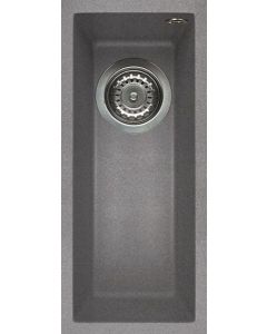 Elleci LGQ05048BSO Lavello quadra 50 20x44 1v grigio cemento 48 sottotop