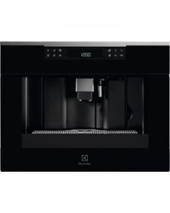 Electrolux Rex KBC65X Macchina da caffe da Incasso 45 cm Acciaio Inox, Nero
