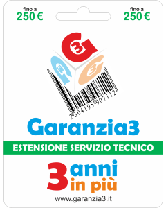 Garanzia 3 fino a 250
