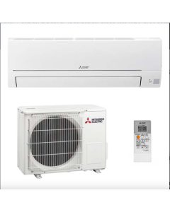 Mitsubishi MSZ-HR25VF - Kit climatizzatore, MSZ HR25VF + MUZ HR25VF, Gas R32, 9000 Btu, A++/A+