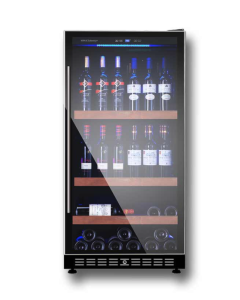 Vinum Design VD80S-FGS Cantina 80 bottiglie, 1 Temp. Libera Installazione