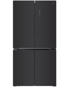 GRF CA91831BG Frigorifero 4 porte side by side, colore Black Glass A++