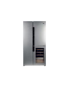 Grf T9183WINXG Frigorifero A 3 Porte Con Cantinetta Finitura Vetro Inox Da 91.1 Cm