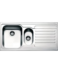 Apell Venezia VE1002IRBC - Lavello incasso 1 vasca e mezza con gocciolatoio a destra