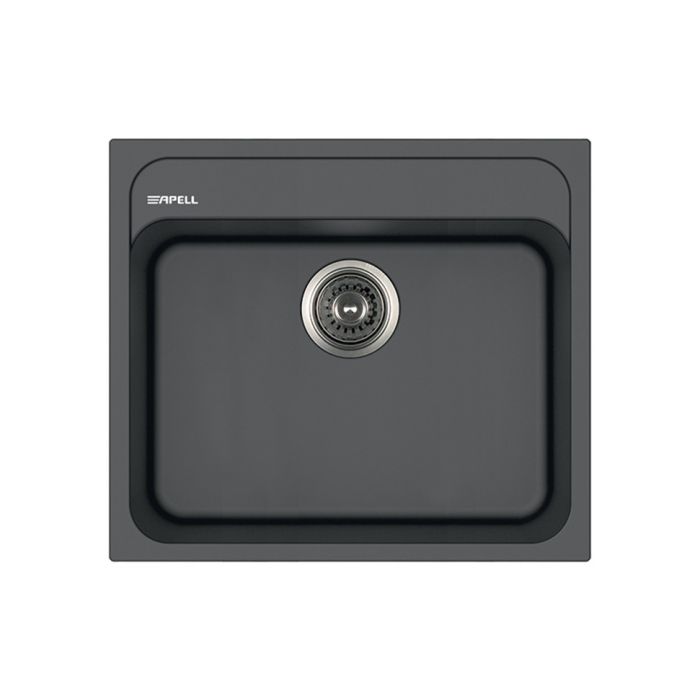 Apell PTPL560GG Pietra Plus Lavello 1 vasca cm. 56x51 - granito grigio