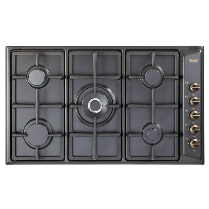 Delonghi ANL 59 PRO Piano cottura a gas Country Pianale smaltato Nero