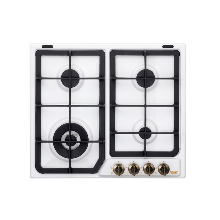 Delonghi BF 46 PRO Piano cottura gas 60 cm Country Pianale smaltato