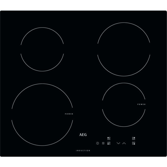 AEG HGB64420SM piano cottura a gas Autark 60 cm Argento 4 fuochi Acciaio inossidabile