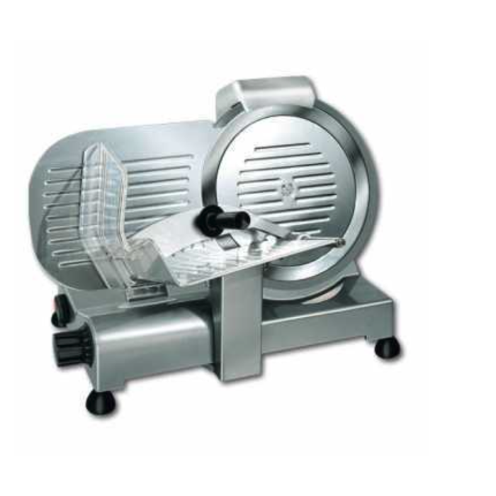 Affettatrice Elettrica R.G.V. Lusso 25 GL - 140 Watt, Lama 25 Cm, Argento, Made In Italy - Foto 4