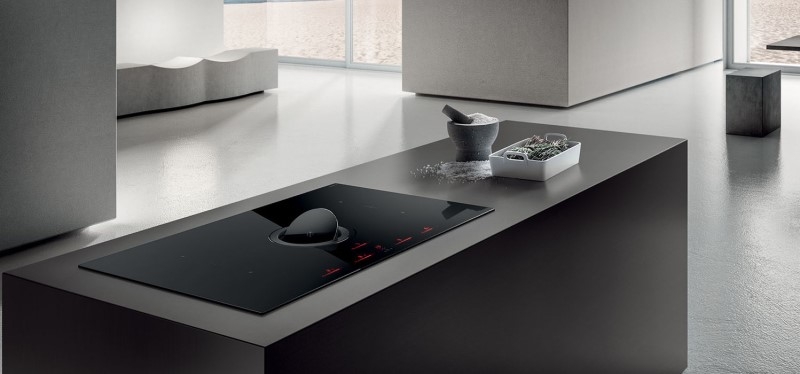 switchelica piano cottura con cappa integrata Elica